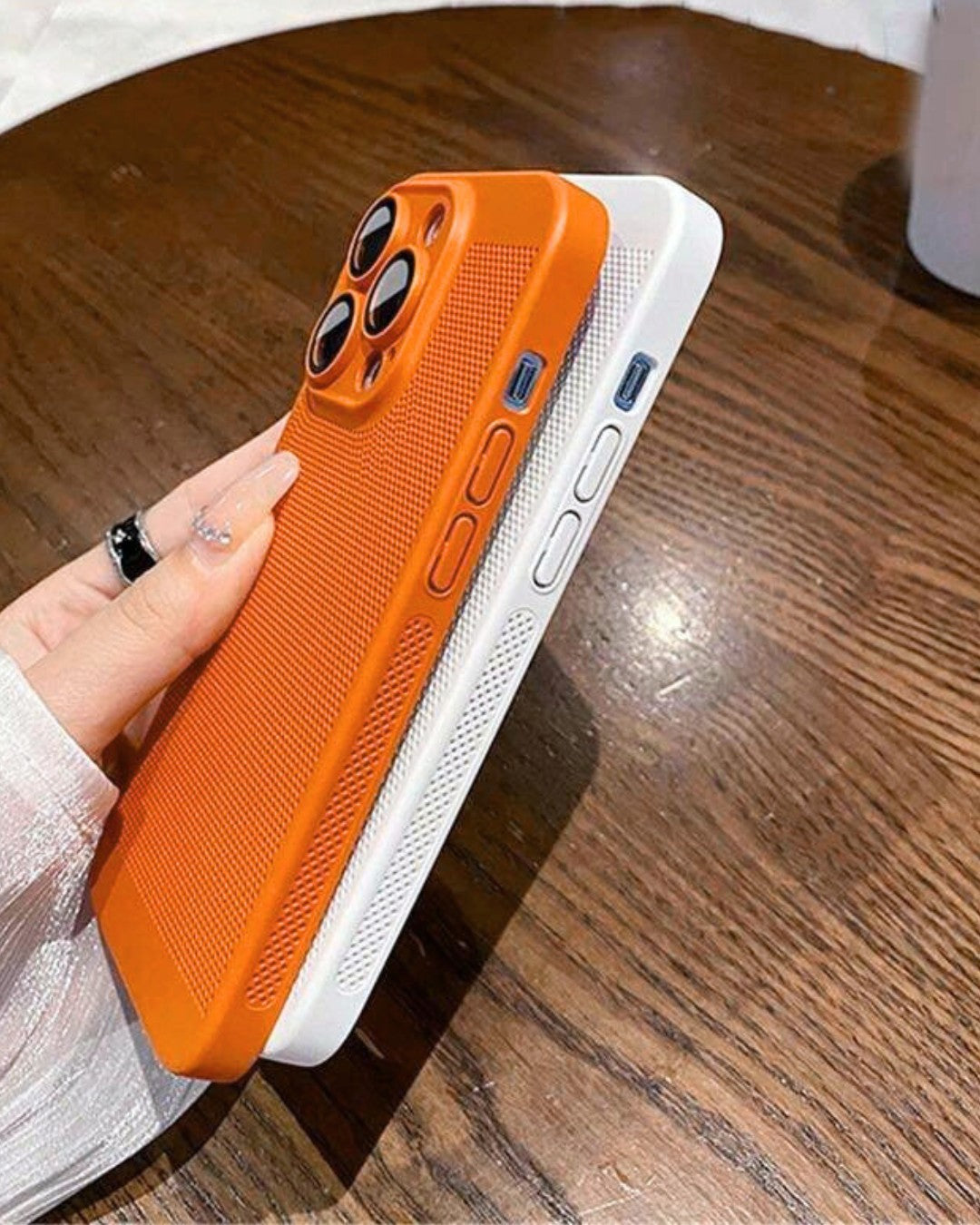Mesh Grid Case For iPhone 15 Pro