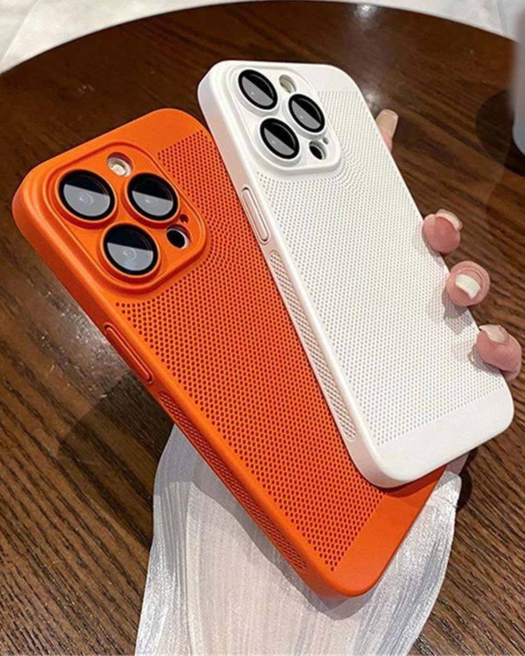 Mesh Grid Case For iPhone 15 Pro