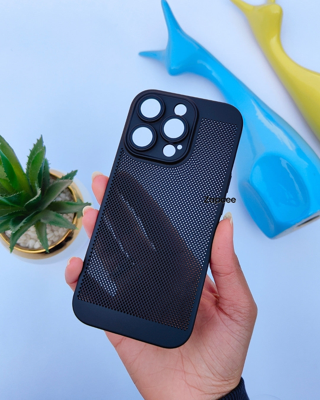 Mesh Grid Case For iPhone 16 Pro Max