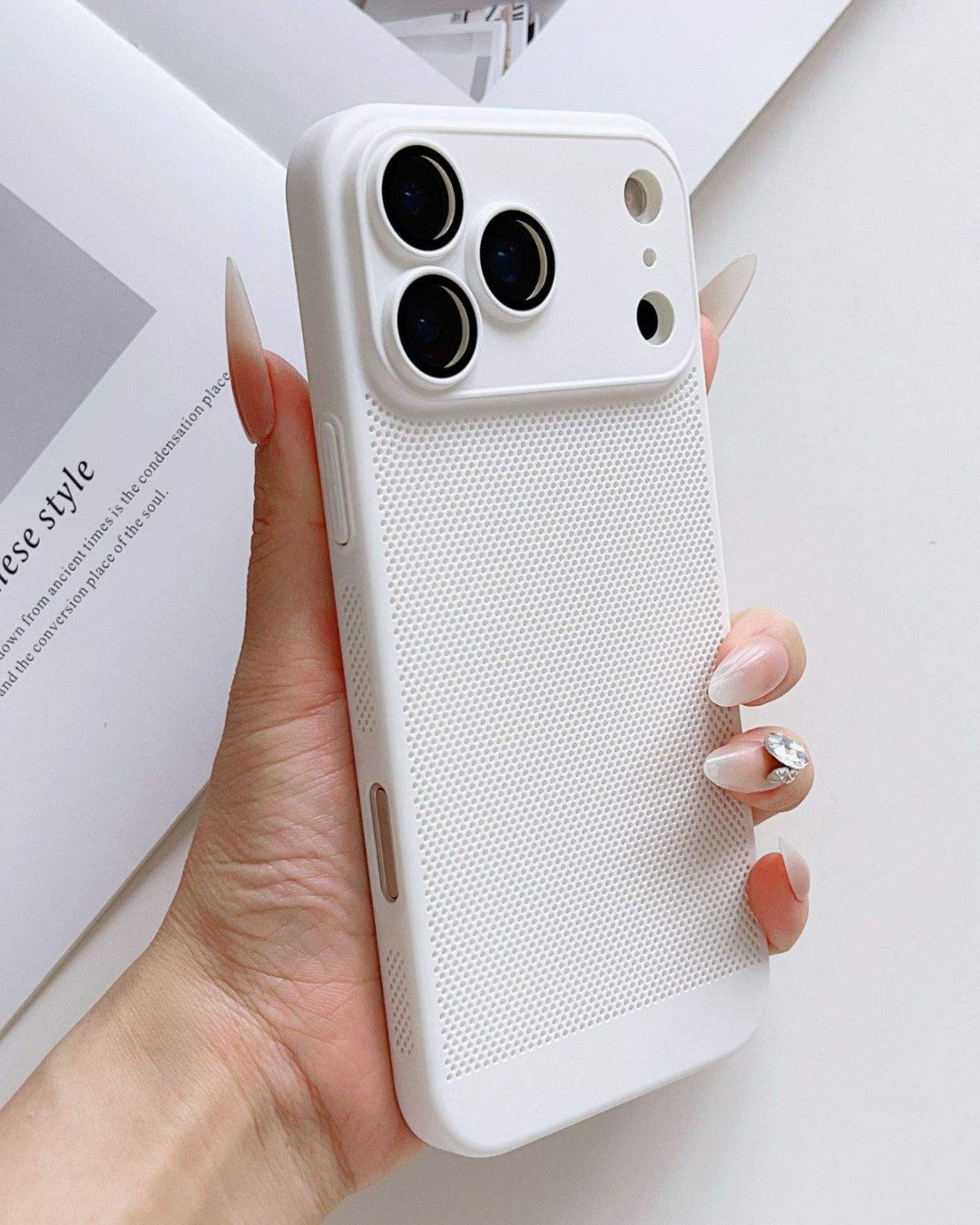 Mesh Grid Case For iPhone 17 Pro Max