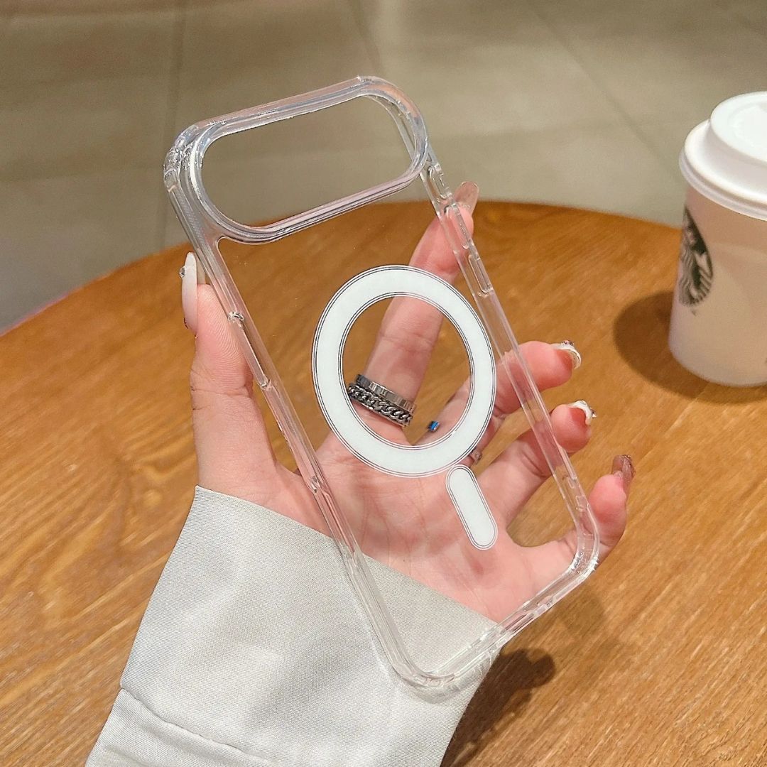 MagSafe Anti Yellow Clear Case For iPhone 17 Air