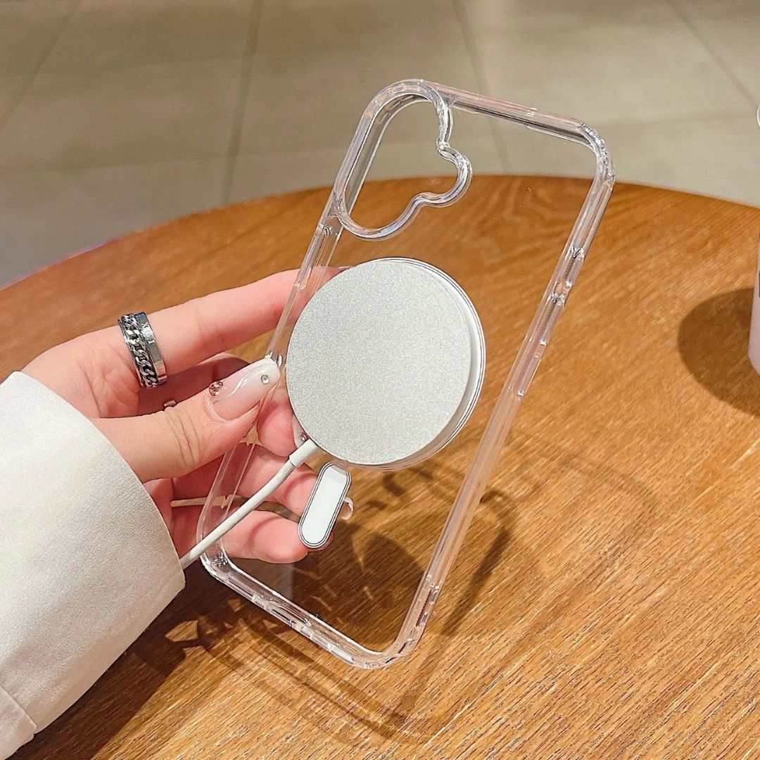 MagSafe Anti Yellow Clear Case For iPhone 17