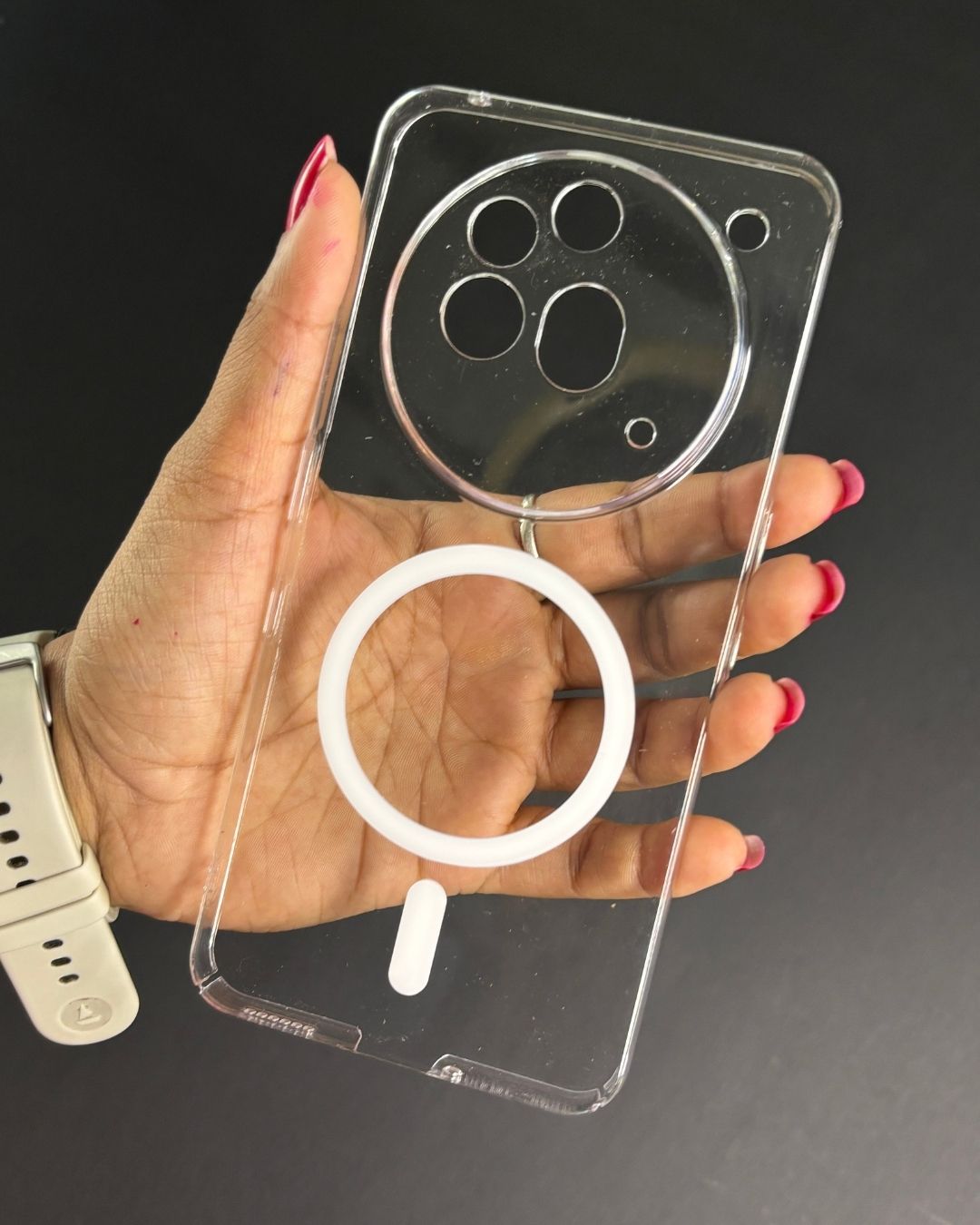 MagSafe Anti Yellow Clear Case For Nothing 3A Pro