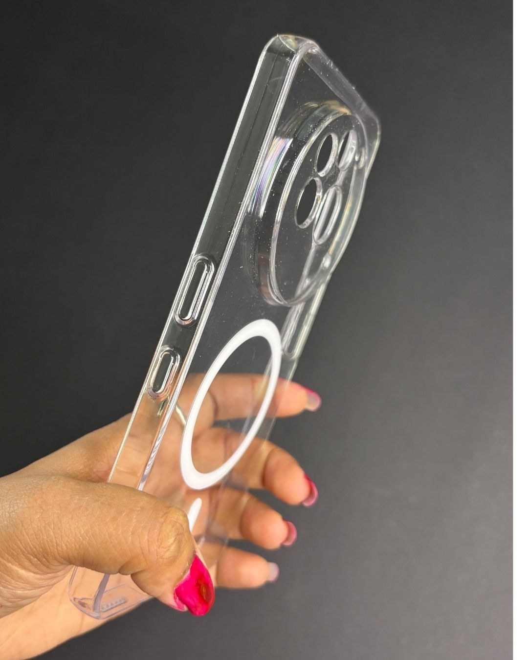 MagSafe Anti Yellow Clear Case For Nothing 3A Pro