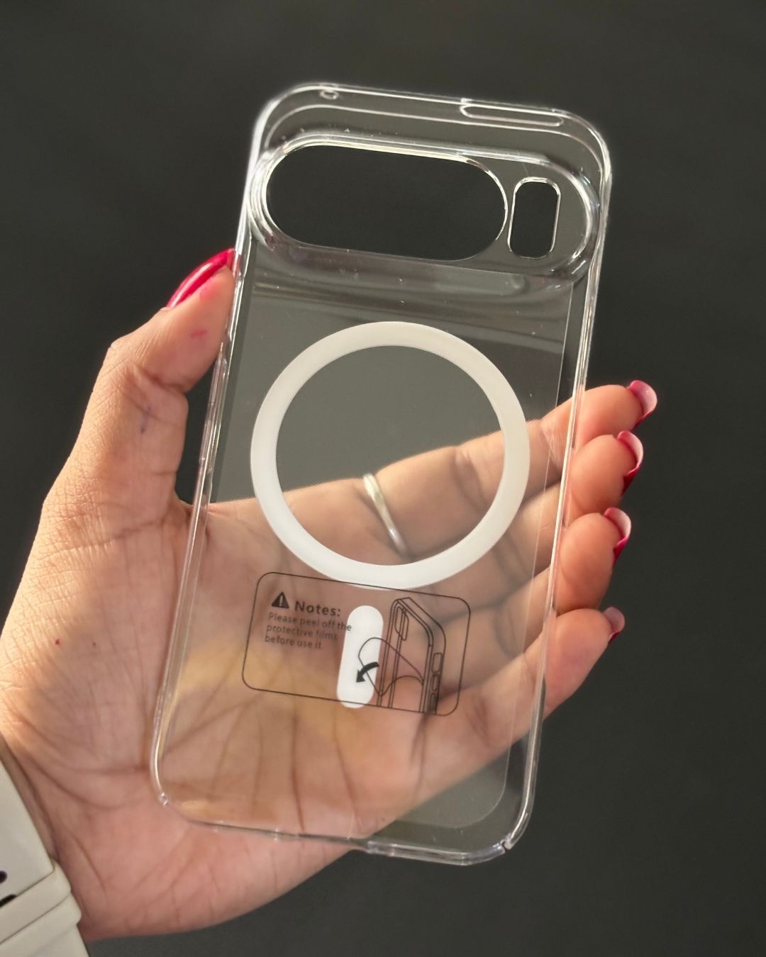 MagSafe Anti Yellow Clear Case For Google Pixel 9